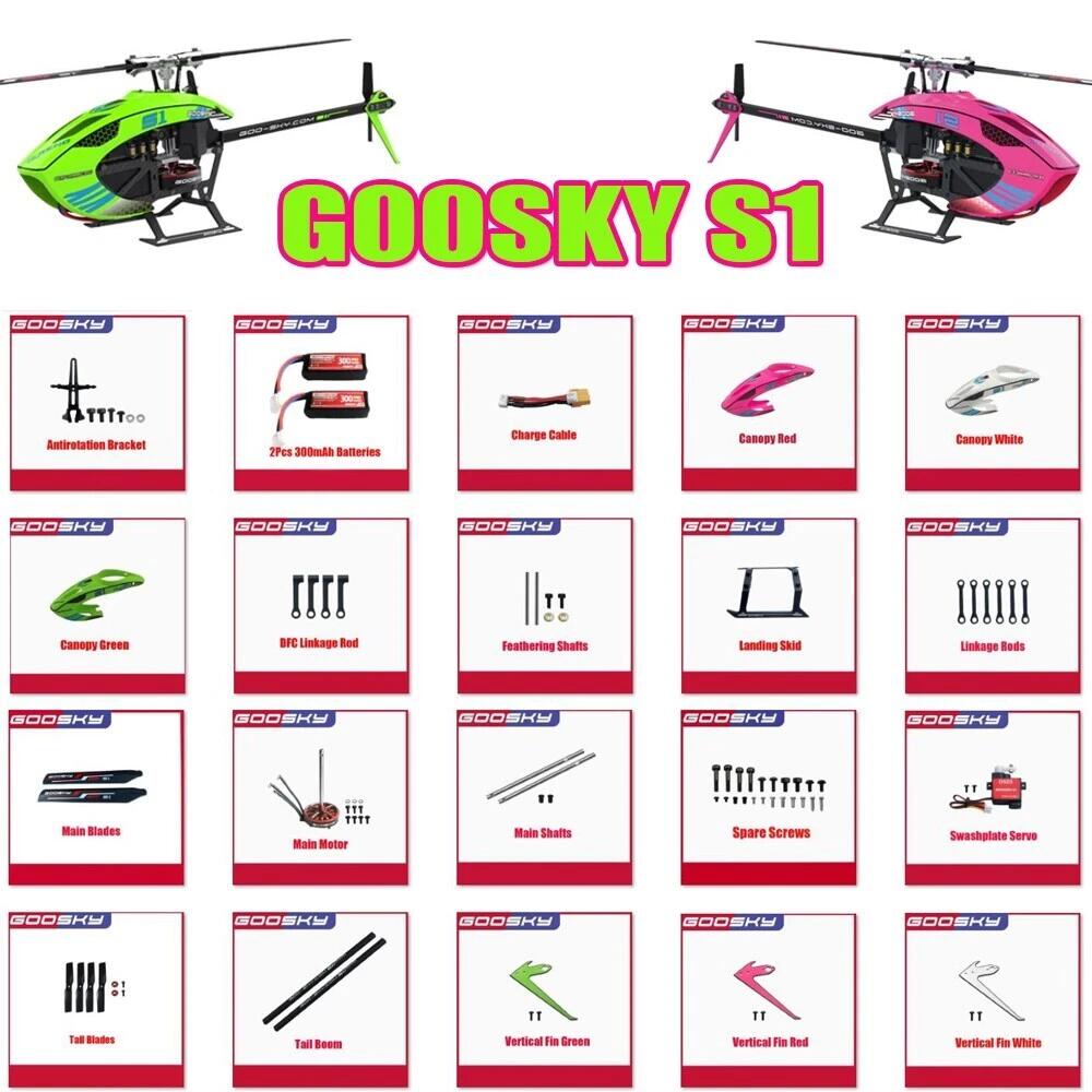 Goosky S1 Helikopter RC Elektr - Rc Helicopter Bag recensie en prijs